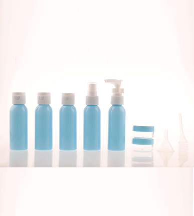 Portable Plastic Travel kit Bottle Set-Cosmetic packaging