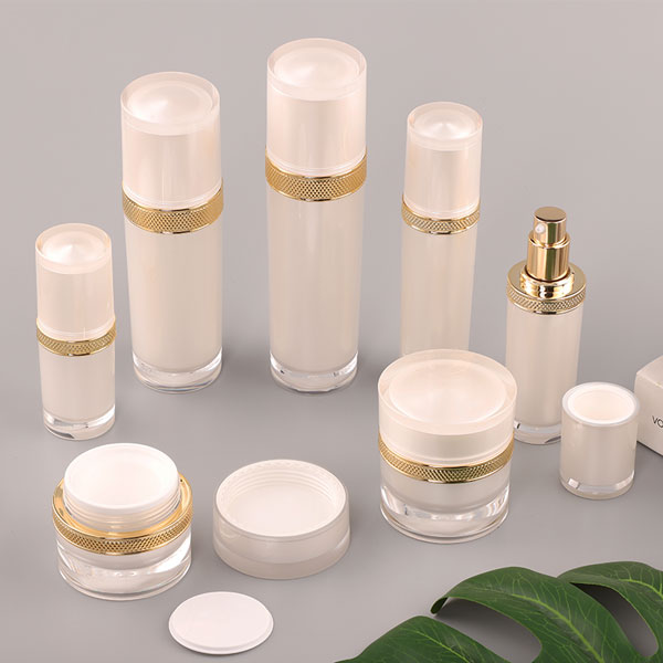 Custom Cosmetic Acrylic Bottle Container And Packaging