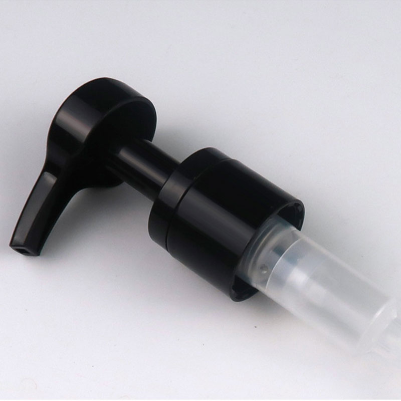 28/410 black lotion pump spring plastic pump