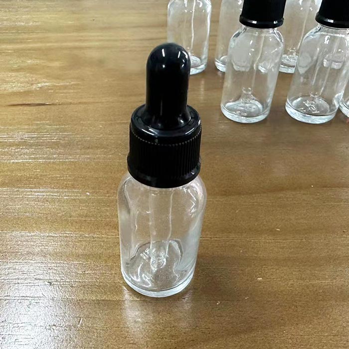 Clear Dropper Bottles Glass Bottle With Glass Eye Droppers