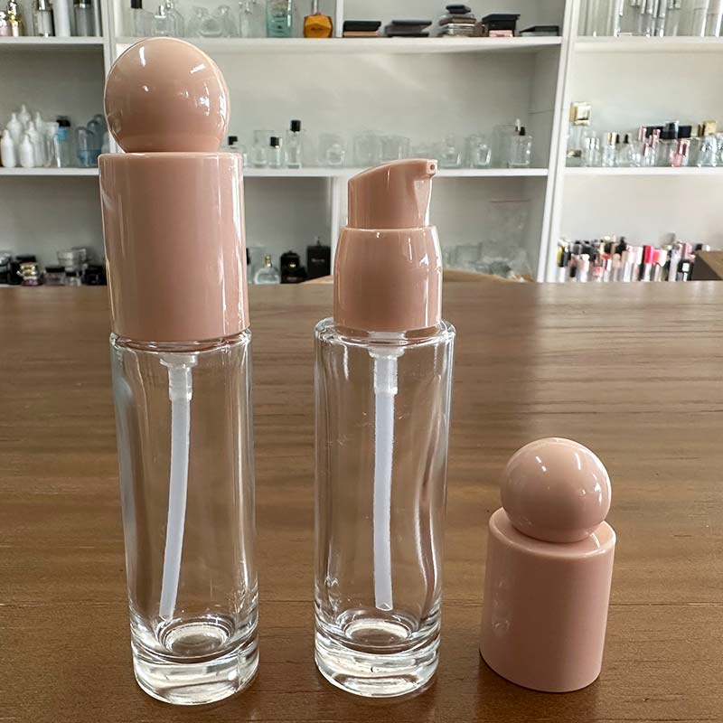 Glass Cosmetic Packaging Lotion Bottle Wholesale