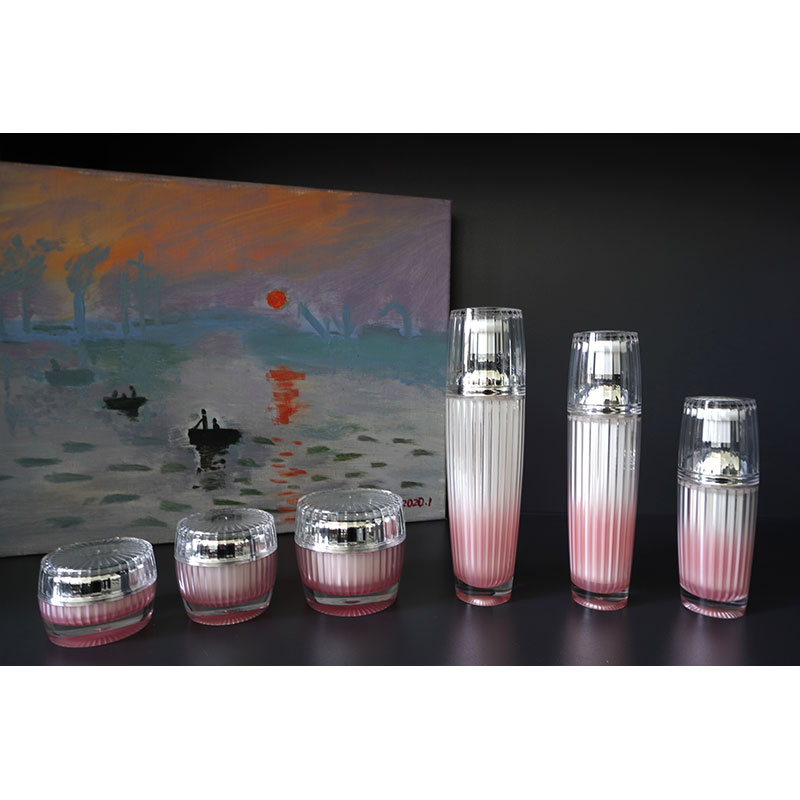 Custom Acrylic Cream Bottle Jar for Cosmetic Packaging 