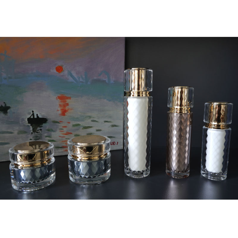 Skincare Bottles & Jars Acrylic cosmetic packaging set