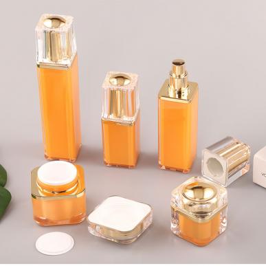 Plastic Acrylic bottle and Jar Wholesale Cosmetic Container