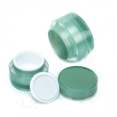 Luxury Empty Acrylic Plastic Cosmetic Face Cream Jar