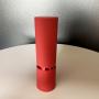 Red Round Empty Lipstick Tube Refillable Lip Balm Container