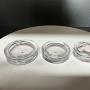 Empty Clear Plastic Cosmetic Eyeshadow Containers 5 g / 5 ml