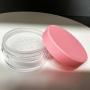 Plastic Empty Clear Make-up Loose Powder Container Case