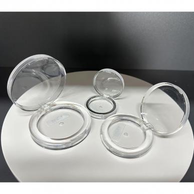 Empty Clear Plastic Cosmetic Containers Eyeshadow Jar Pot