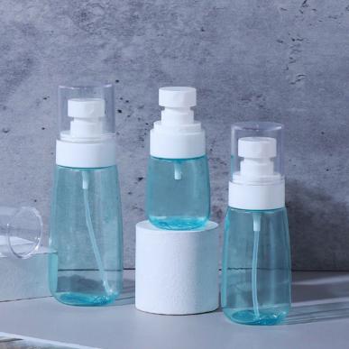 Durable Blue PETG Spray Bottle Empty Water Sprayer