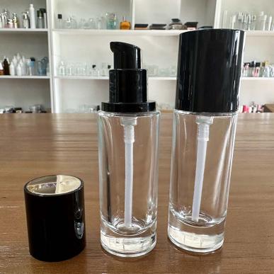 Glass Lotion Serum Essential Oil Cosmetic Packaging Bottle
