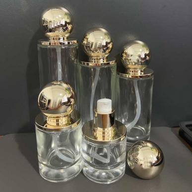 Customized 30g 50g Cosmetic Cream Jar Skincare Glass Packaging Bottles