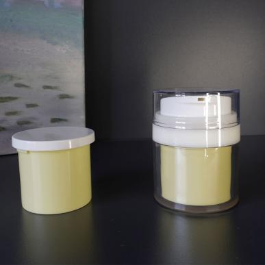 15g 30g 50g Cosmetics Packaging Containers Replacement Airless Lotion Cream Plastic Acrylic Jar