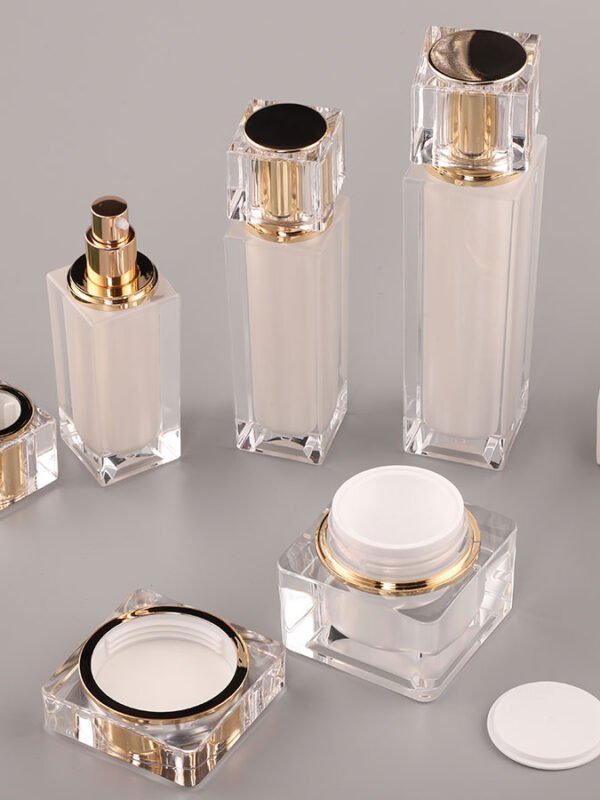 Luxury Skincare Bottle Set for Moisturizers and Hydration Packaging